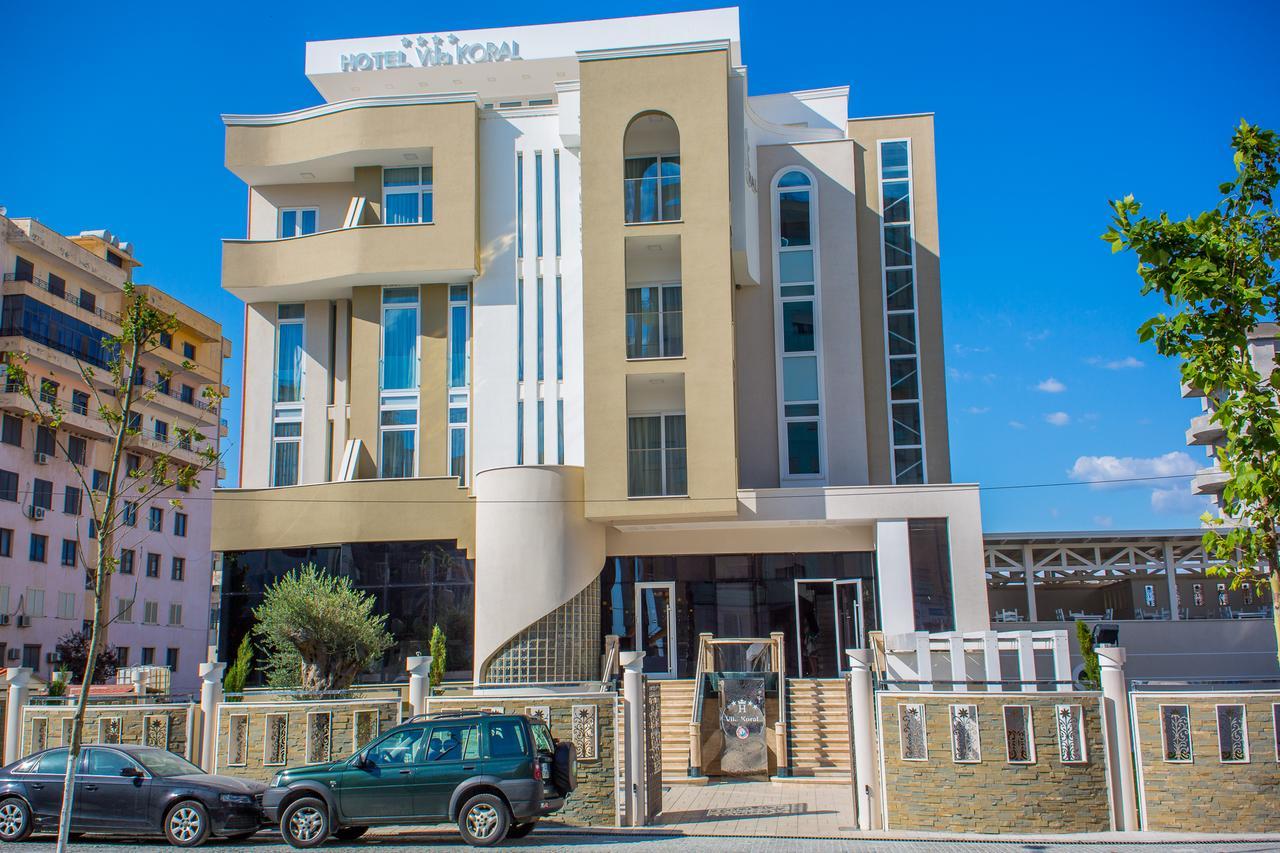 Hotel Vila Koral ドゥラス エクステリア 写真